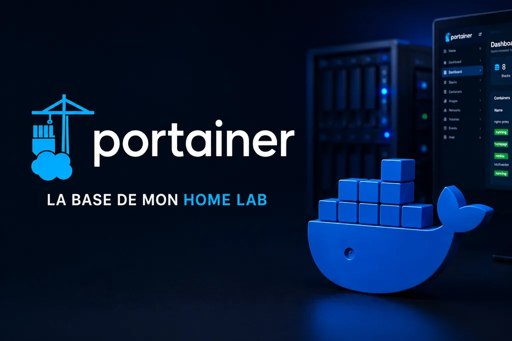 Ma stack : à la base de tout, il y a Portainer