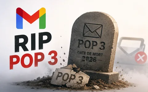 Pour Gmail, POP3 est mort. Vive POP3